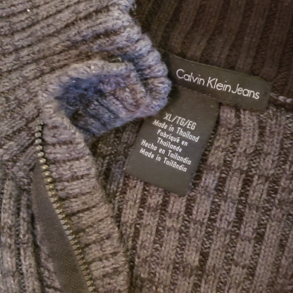 Calvin Klein Mock Neck Sweater - Picture 4 of 4